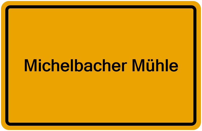 Handelsregisterauszug Michelbacher Mühle